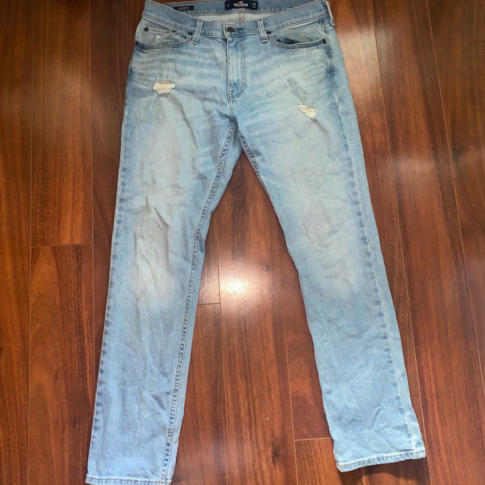Mens Hollister Slim Straight Epic Flex Jeans!